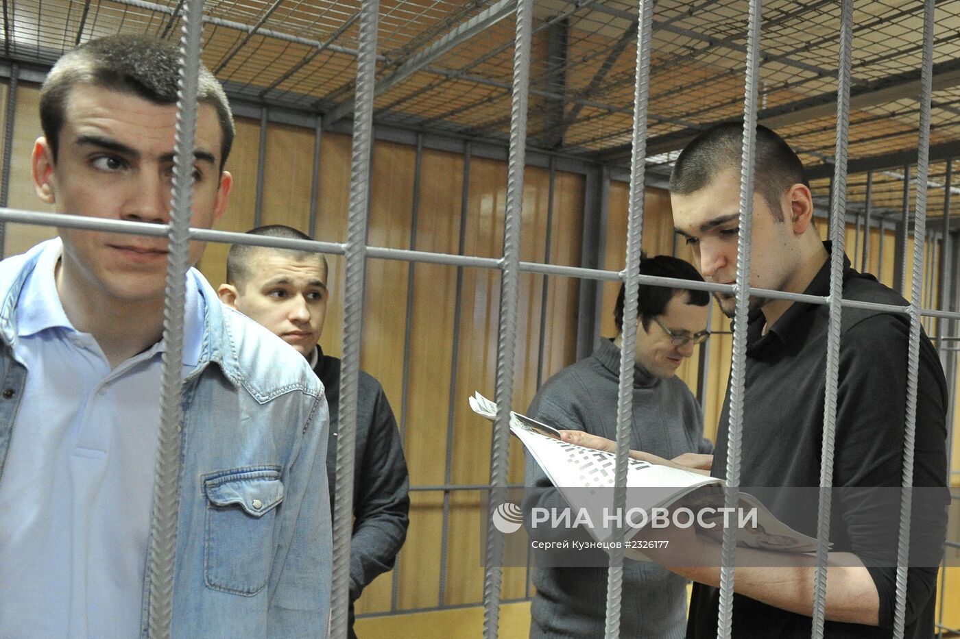Заседание суда по делу обвиняемых в беспорядках на Болотной площади