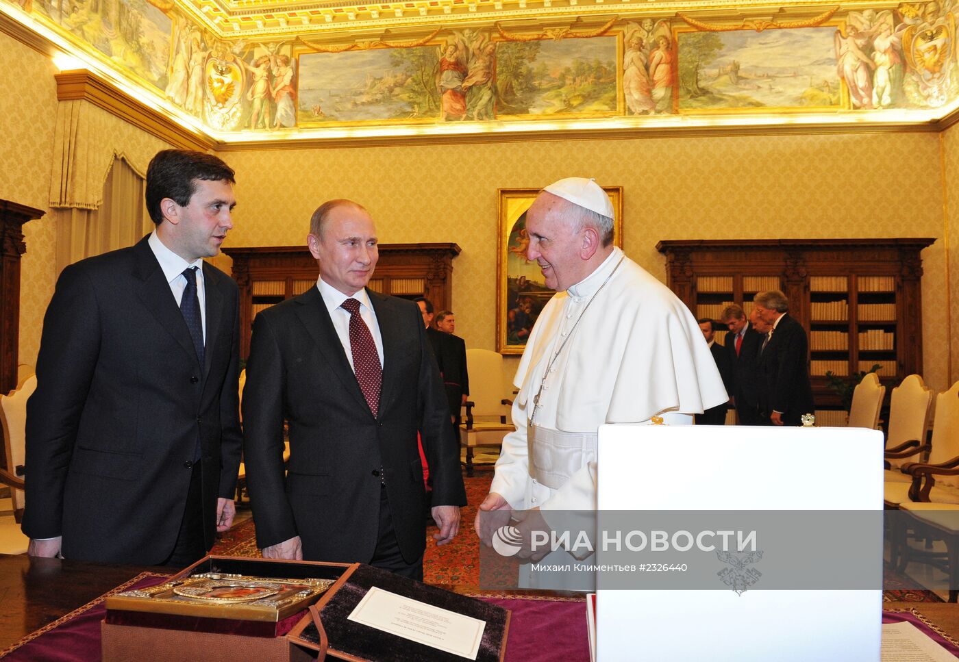 Визит В.Путина в Ватикан