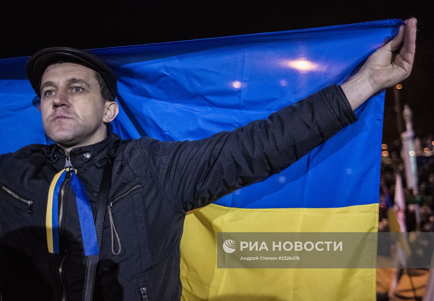 Митинг сторонников евроинтеграции Украины в Киеве