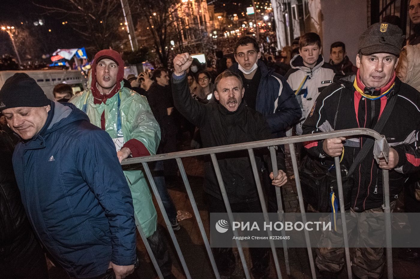Митинг сторонников евроинтеграции Украины в Киеве