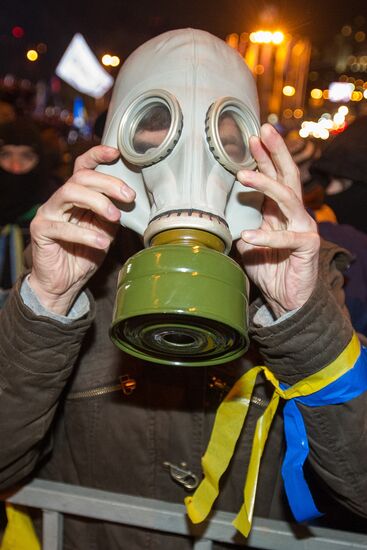 Митинг сторонников евроинтеграции Украины в Киеве