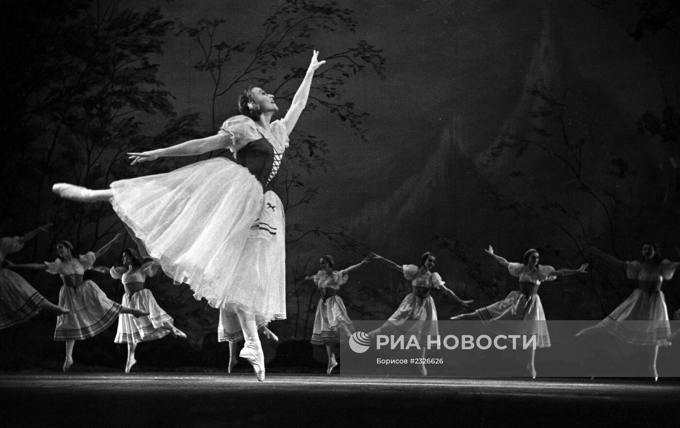 Балерина Галина Уланова