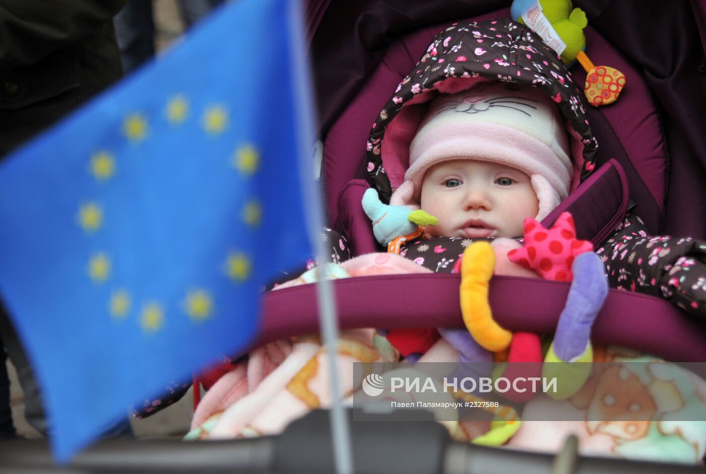 Акция "Карапузы идут в ЕС" во Львове