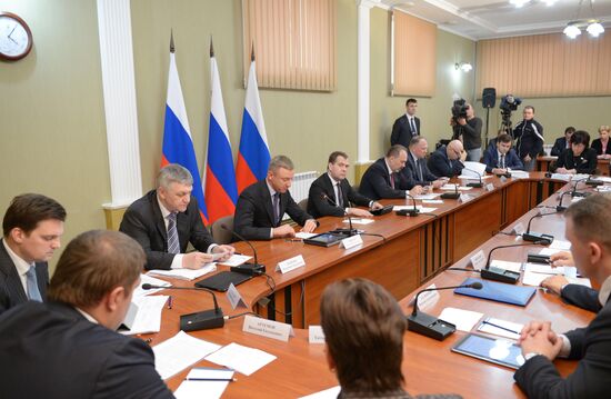 Рабочая поездка Д.Медведева в Калининградскую область