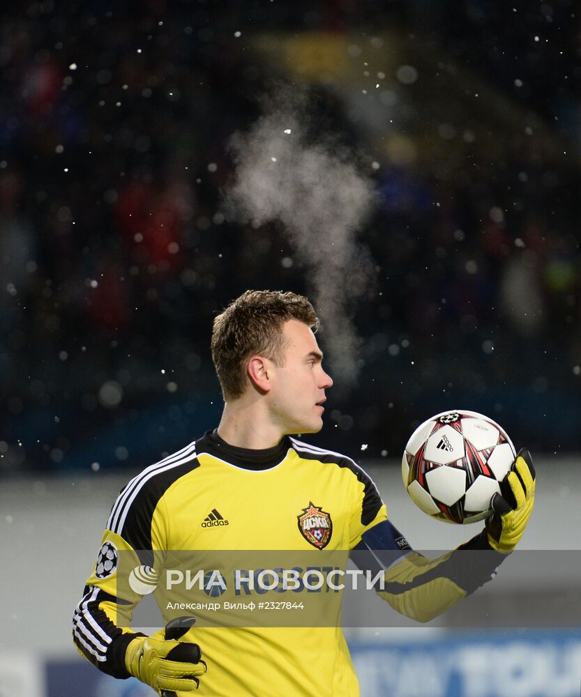 Футбол. Лига Чемпионов. Матч ЦСКА - "Бавария"