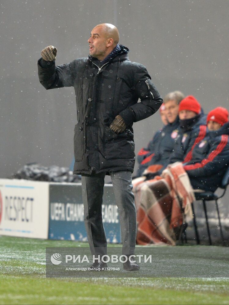 Футбол. Лига Чемпионов. Матч ЦСКА - "Бавария"