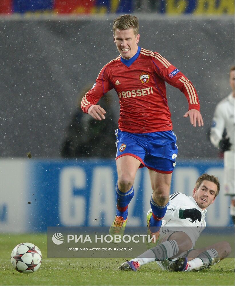 Футбол. Лига Чемпионов. Матч ЦСКА - "Бавария"