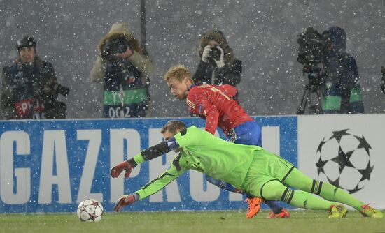 Футбол. Лига Чемпионов. Матч ЦСКА - "Бавария"