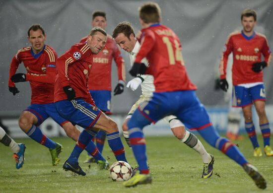 Футбол. Лига Чемпионов. Матч ЦСКА - "Бавария"