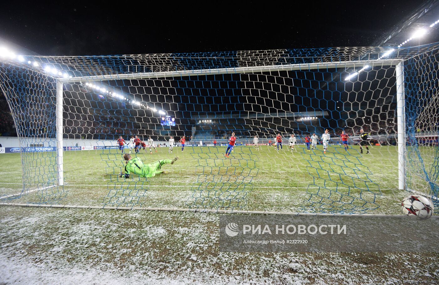 Футбол. Лига Чемпионов. Матч ЦСКА - "Бавария"