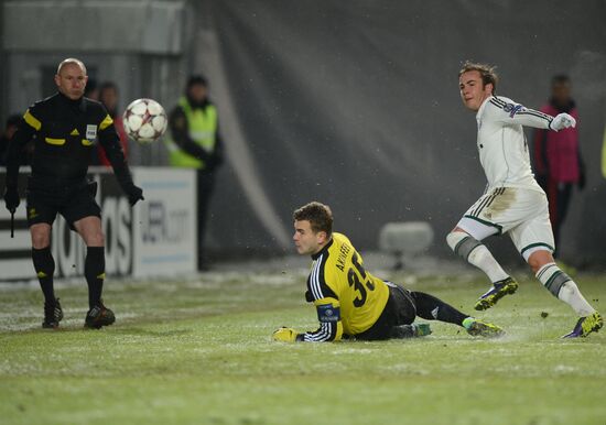 Футбол. Лига Чемпионов. Матч ЦСКА - "Бавария"