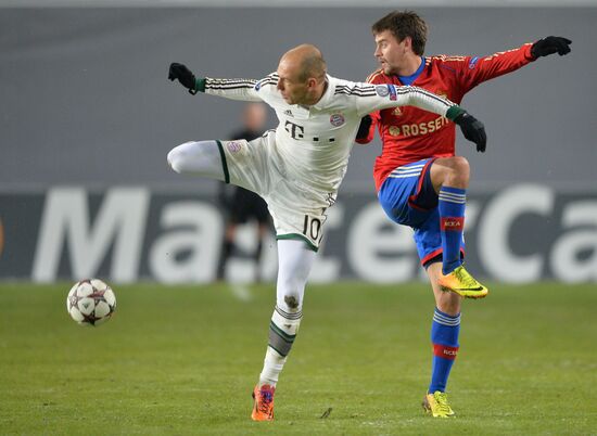 Футбол. Лига Чемпионов. Матч ЦСКА - "Бавария"