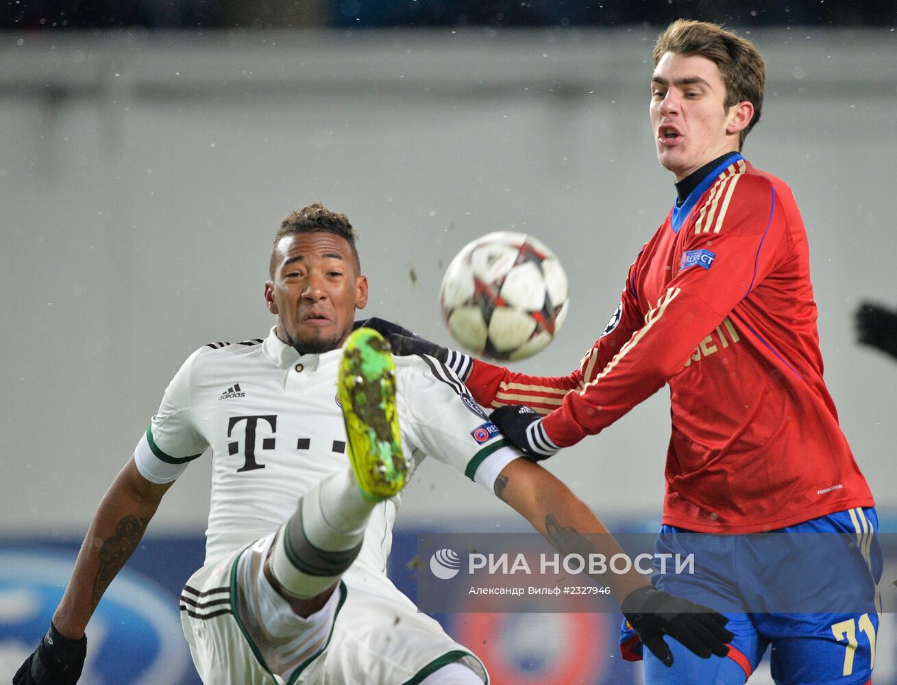 Футбол. Лига Чемпионов. Матч ЦСКА - "Бавария"