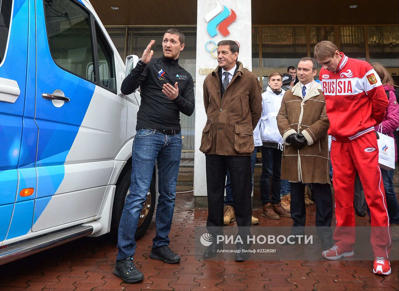 Презентация мобильной лаборатории для подготовки сборных к Олимпиаде