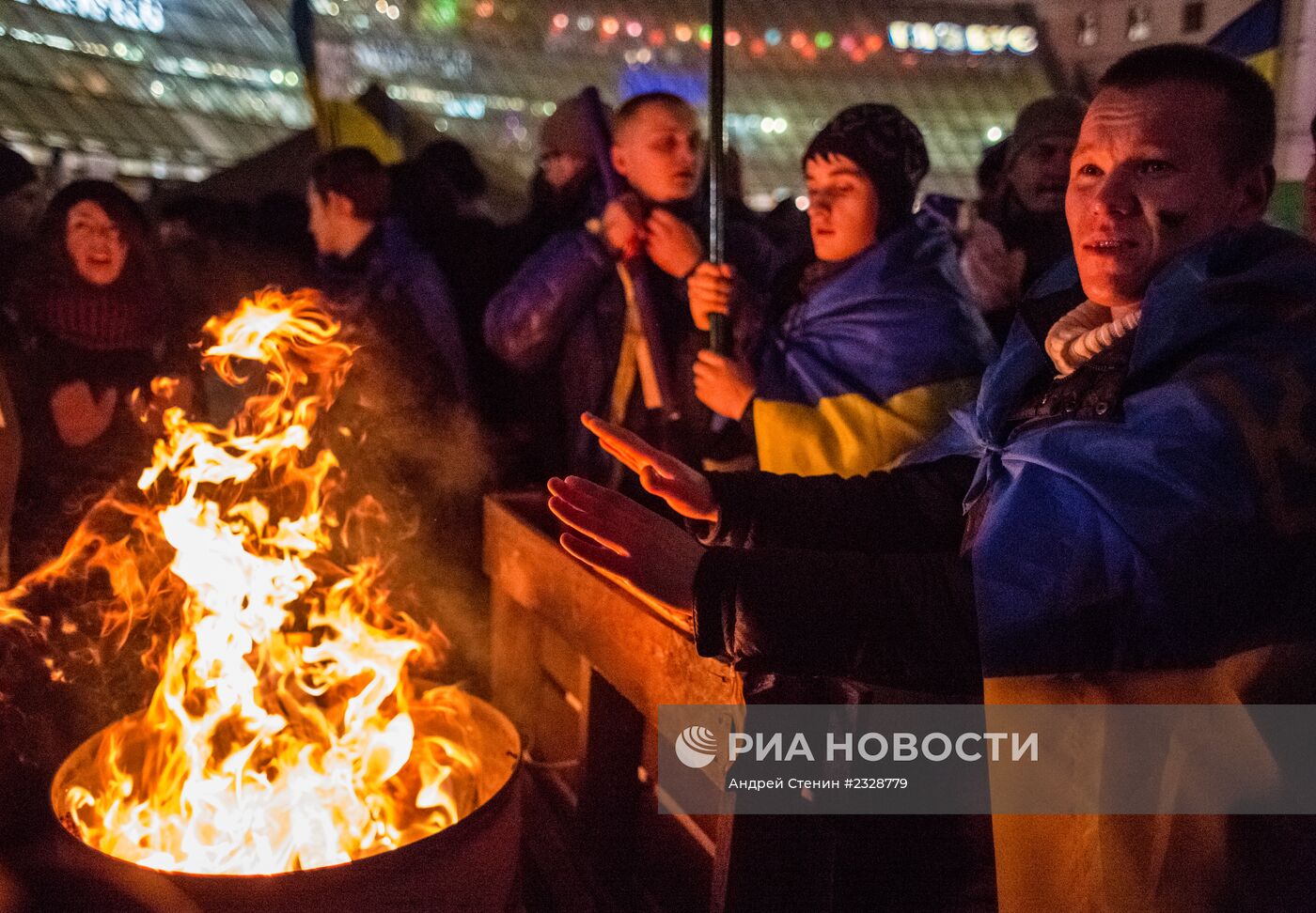 Акция в поддержку евроинтеграции Украины