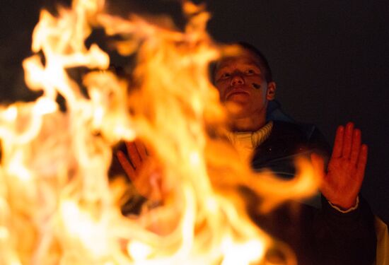 Акция в поддержку евроинтеграции Украины