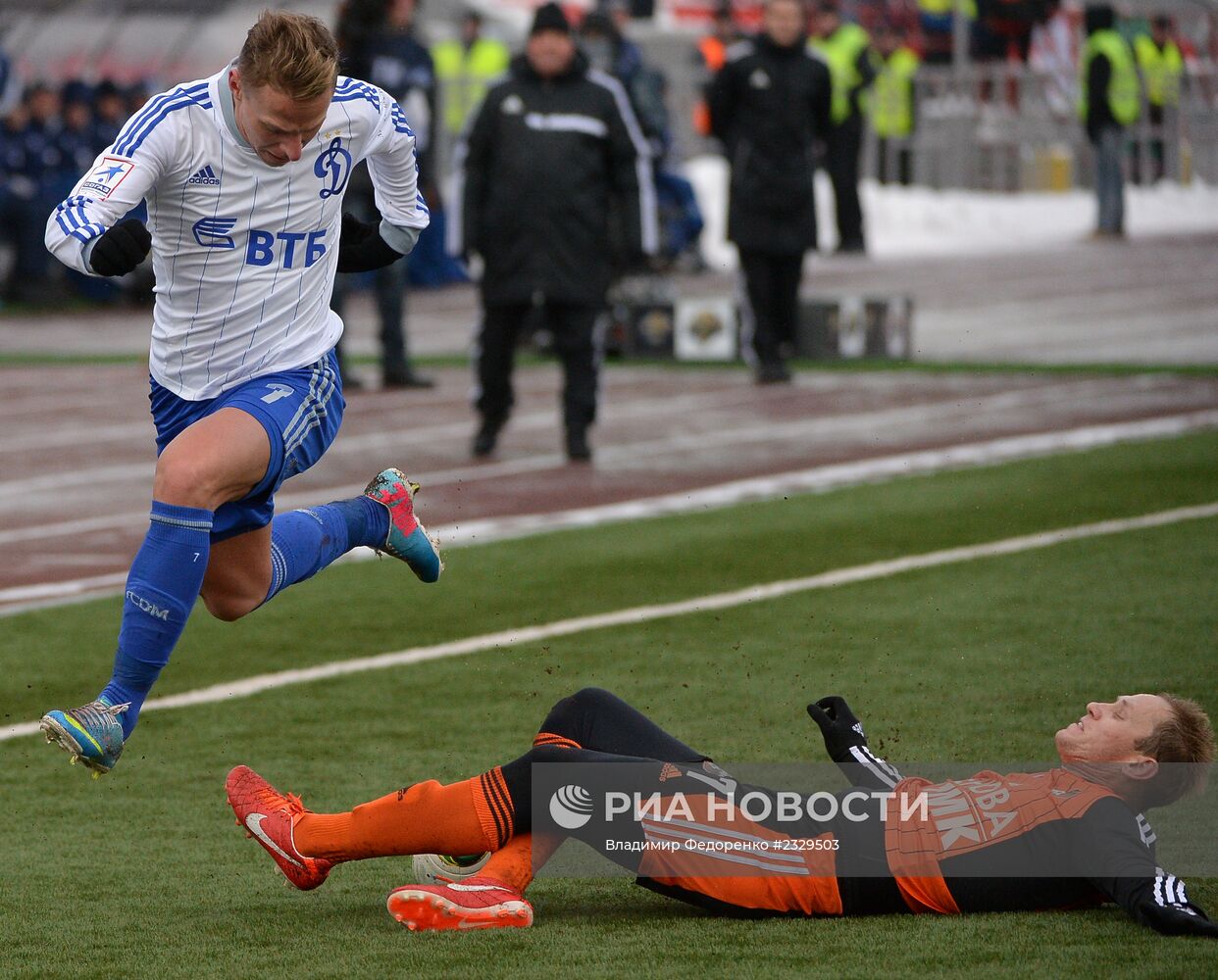 Футбол. РФПЛ. Матч "Динамо"- "Урал"