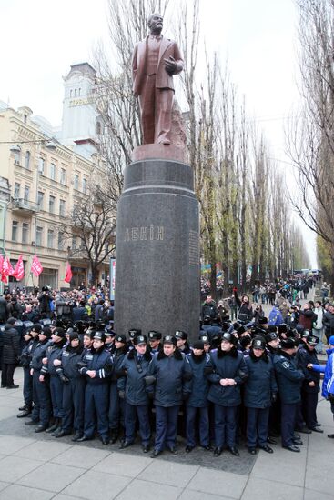 Протесты сторонников евроинтеграции Украины