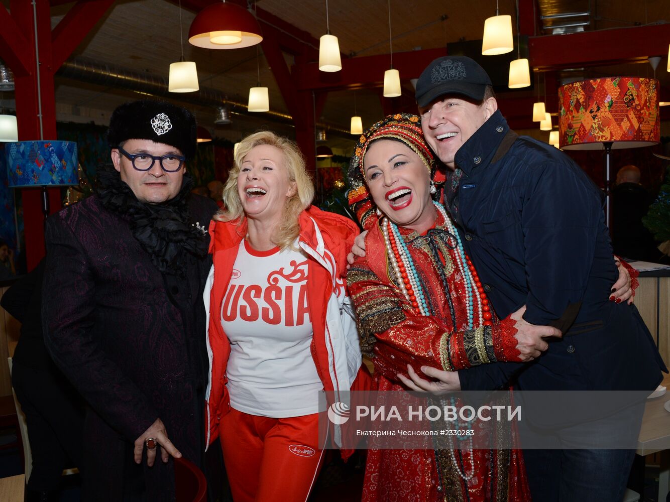 Открытие ГУМ-катка на Красной площади