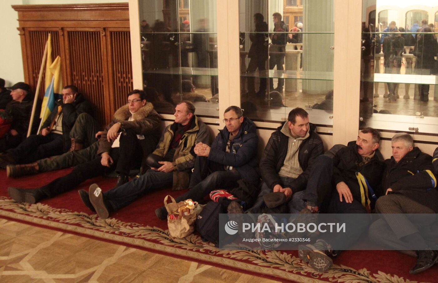 Протесты сторонников евроинтеграции Украины