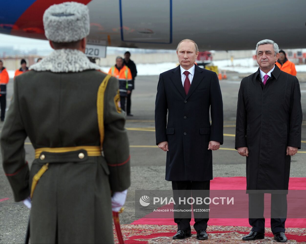 Государственный визит В.Путина в Армению