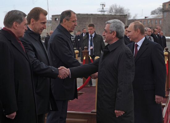 Государственный визит В.Путина в Армению