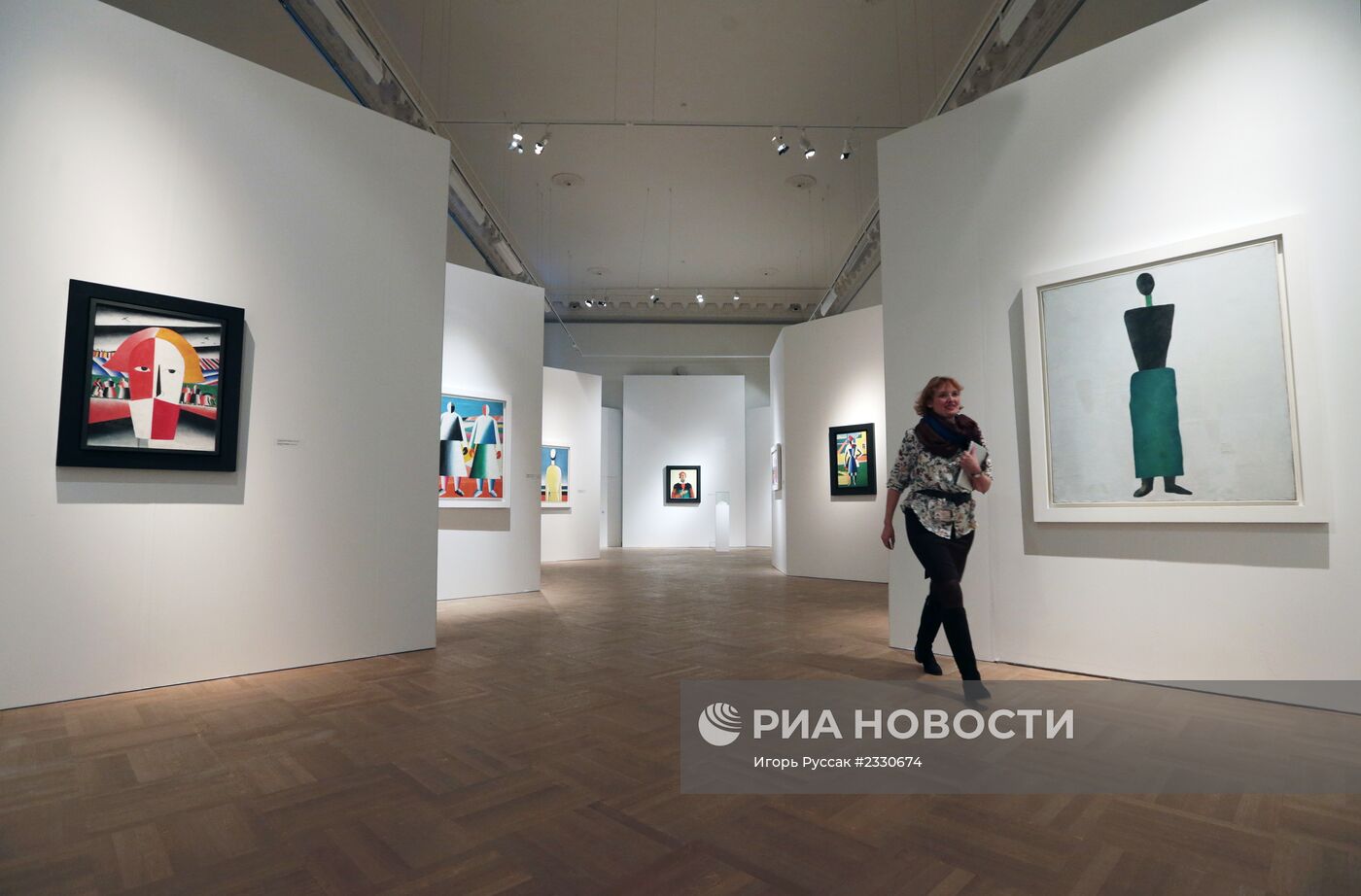 Выставка "Казимир Малевич. До и после квадрата"