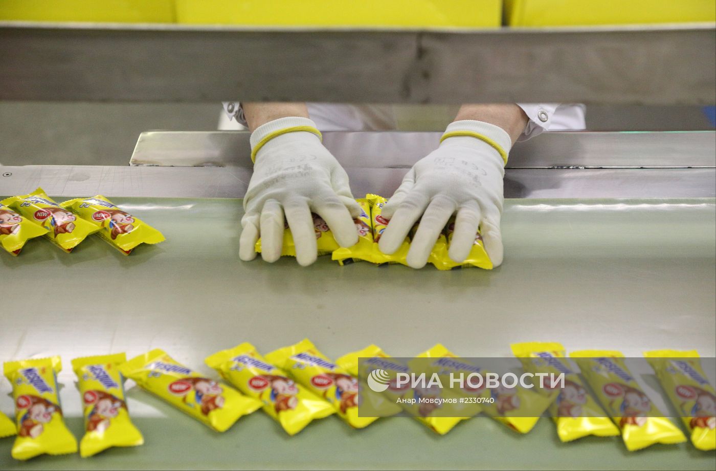 Работа кондитерской фабрики "Россия" в Самаре