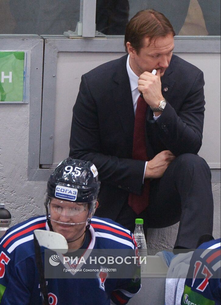 Хоккей. КХЛ. Матч "Торпедо" - "Динамо" (Москва)