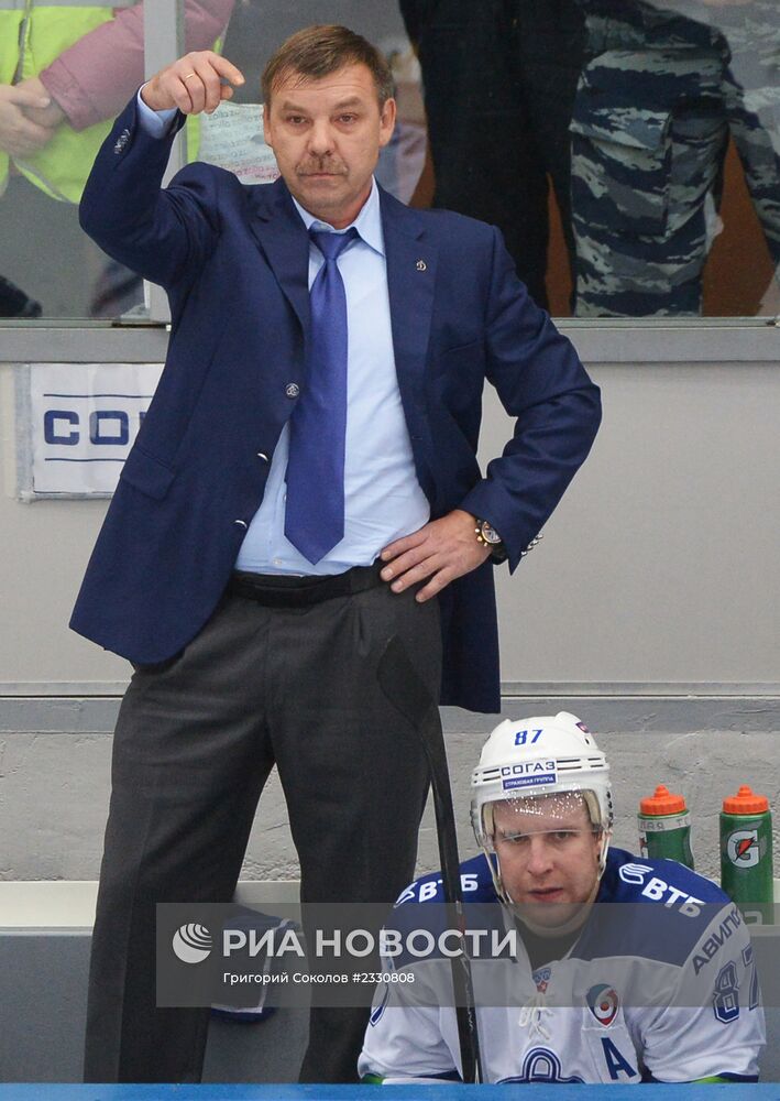 Хоккей. КХЛ. Матч "Торпедо" - "Динамо" (Москва)