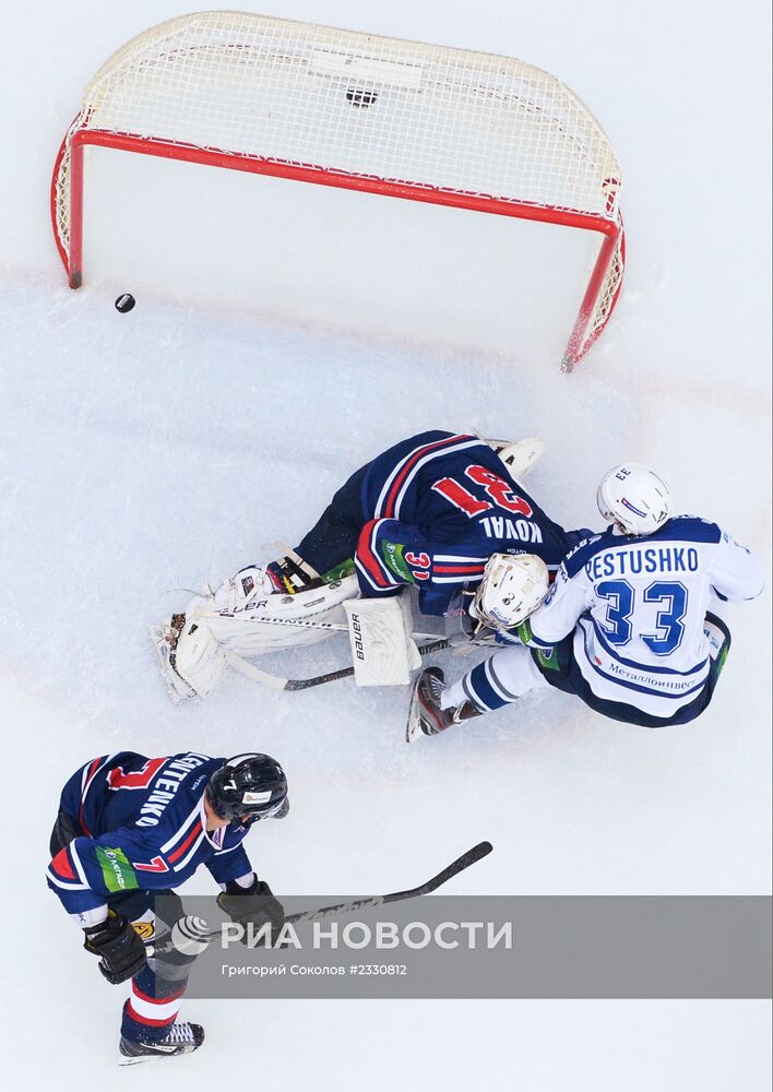 Хоккей. КХЛ. Матч "Торпедо" - "Динамо" (Москва)