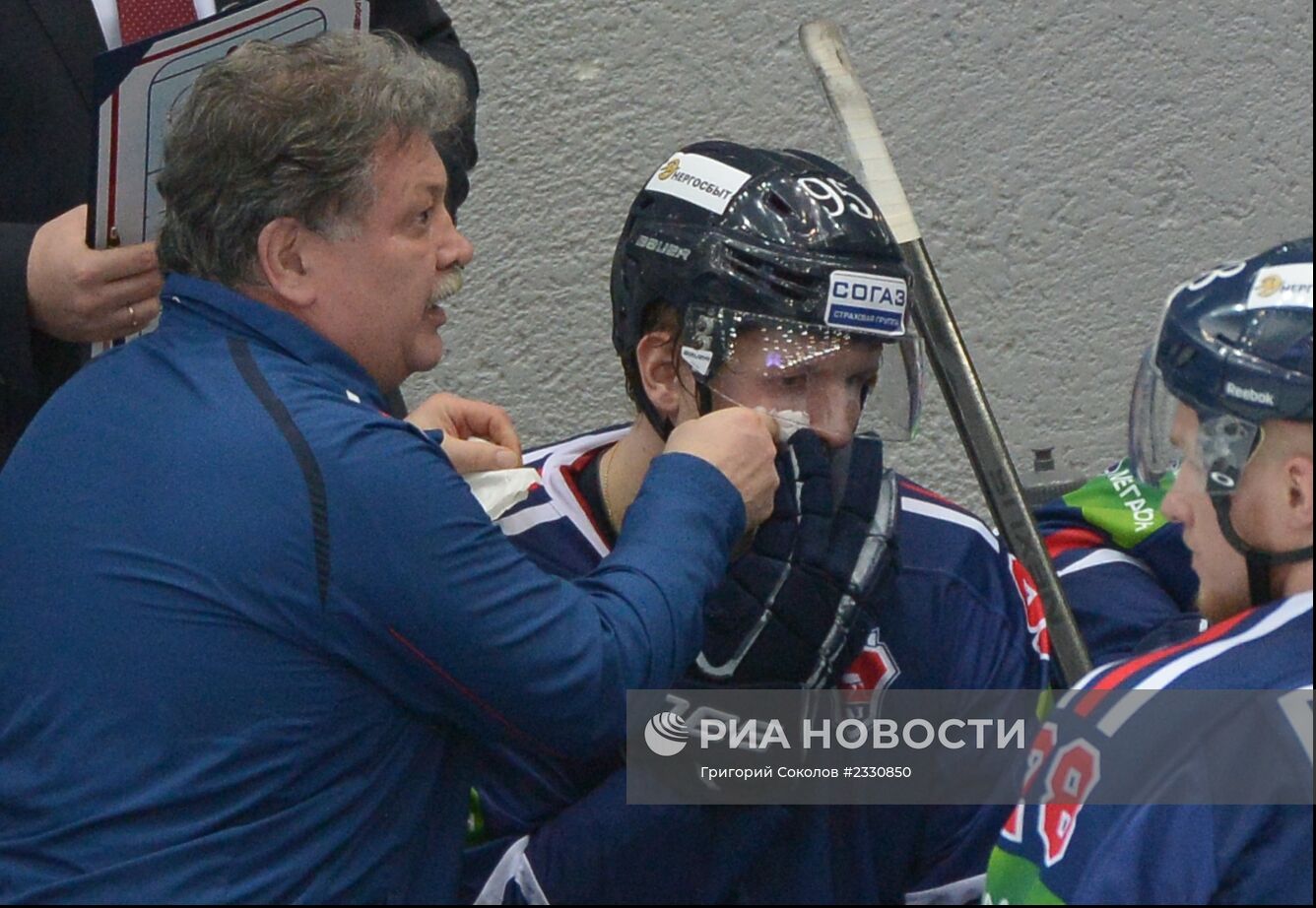 Хоккей. КХЛ. Матч "Торпедо" - "Динамо" (Москва)