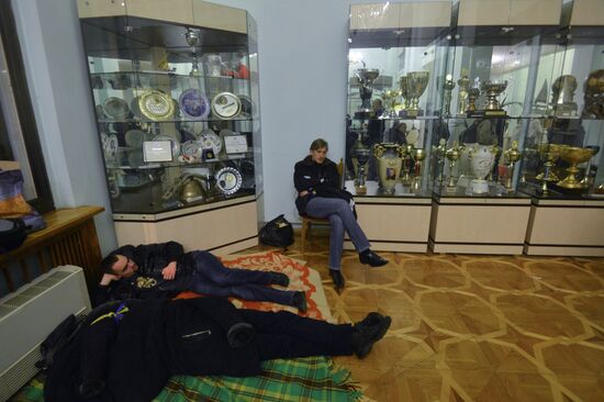 Акции сторонников евроинтеграции Украины в Киеве