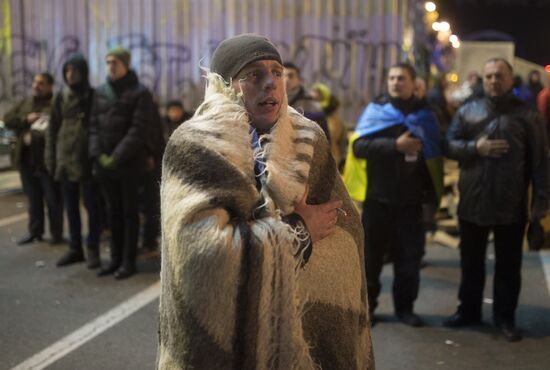 Акции сторонников евроинтеграции Украины в Киеве