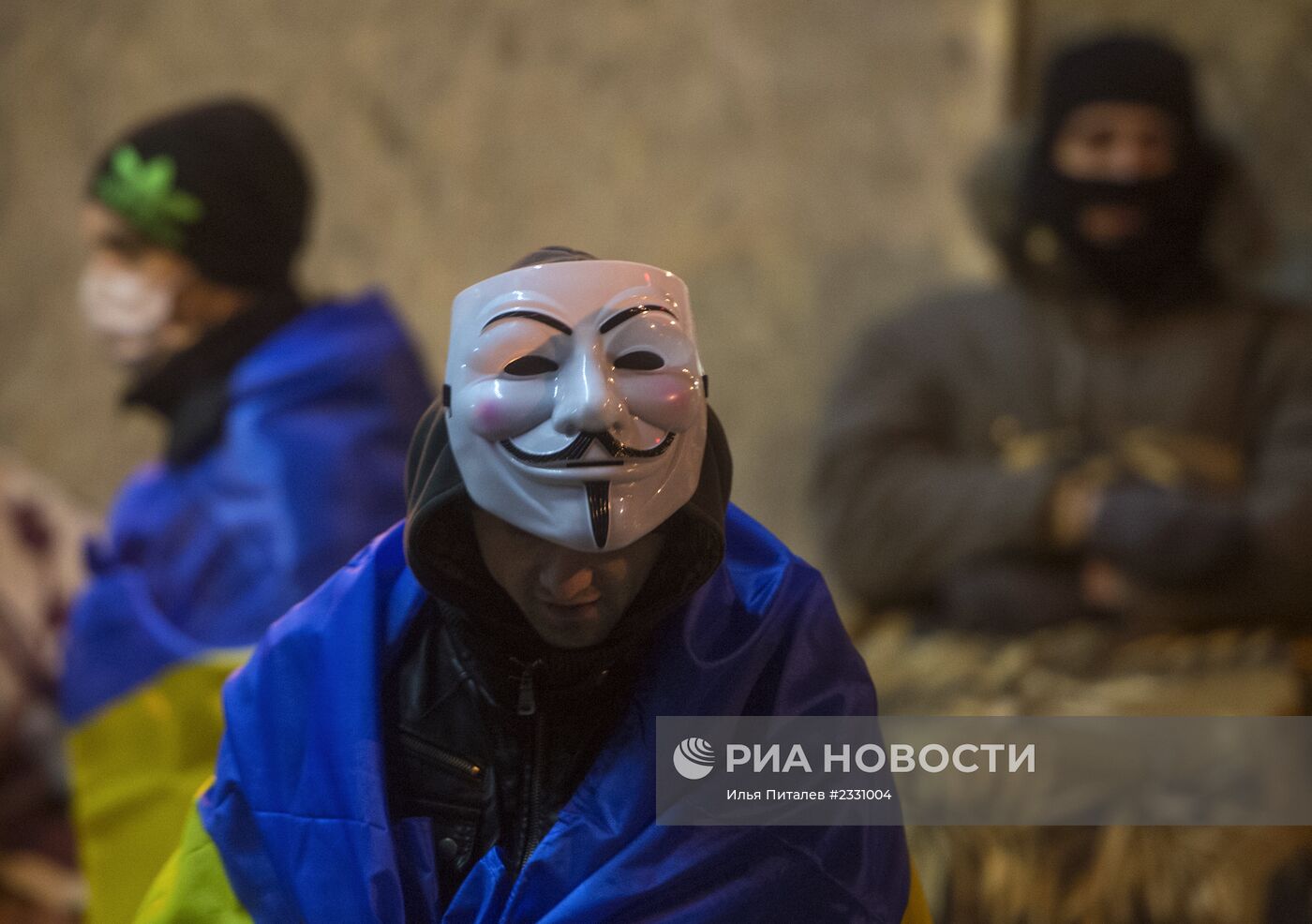 Акции сторонников евроинтеграции Украины в Киеве