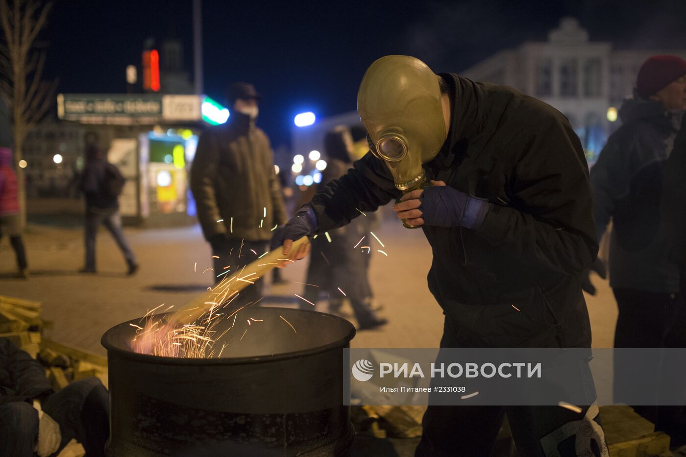 Акции сторонников евроинтеграции Украины в Киеве