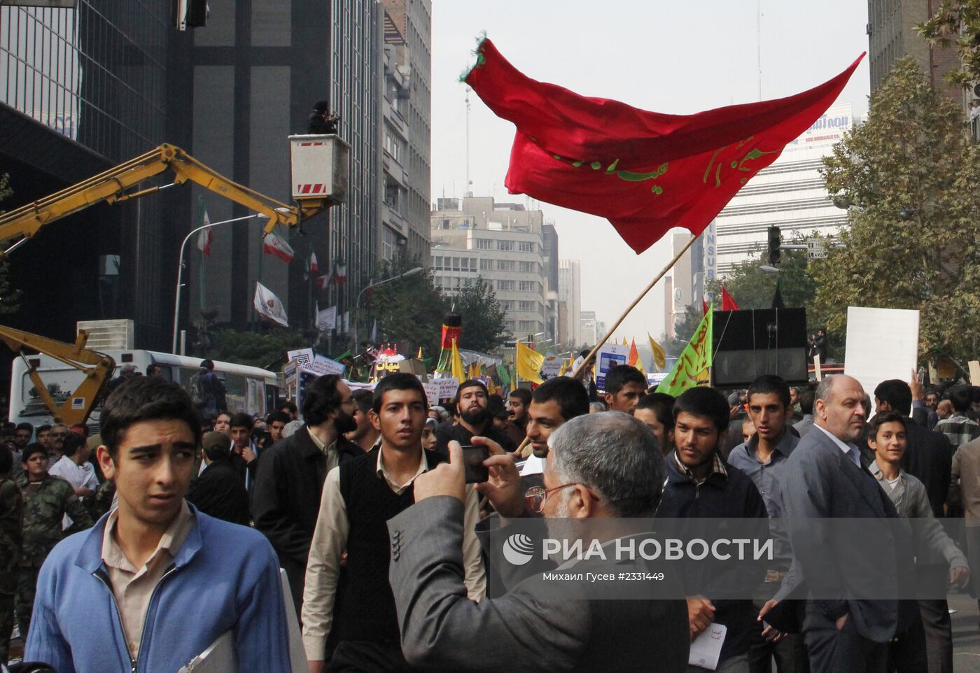 Антиамериканские демонстрации в Тегеране