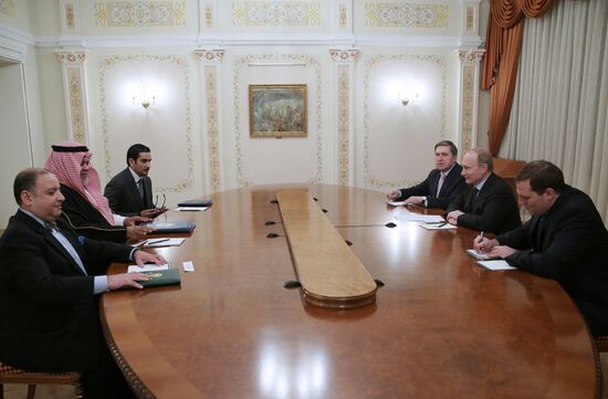Встреча В.Путина с принцем Бандаром Бен Султаном