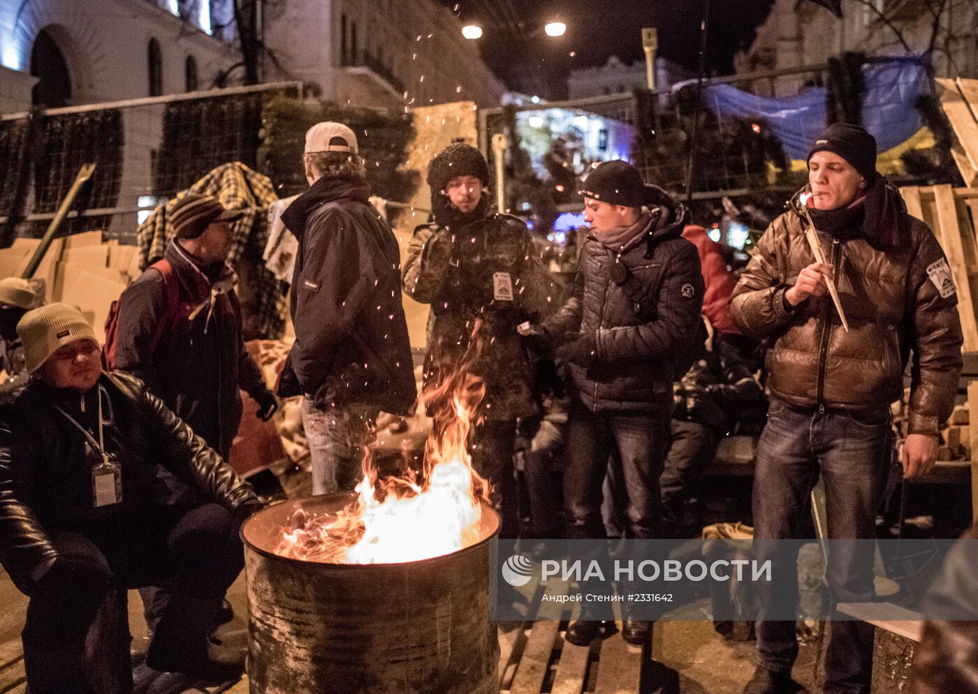 Массовые акции сторонников евроинтеграции Украины