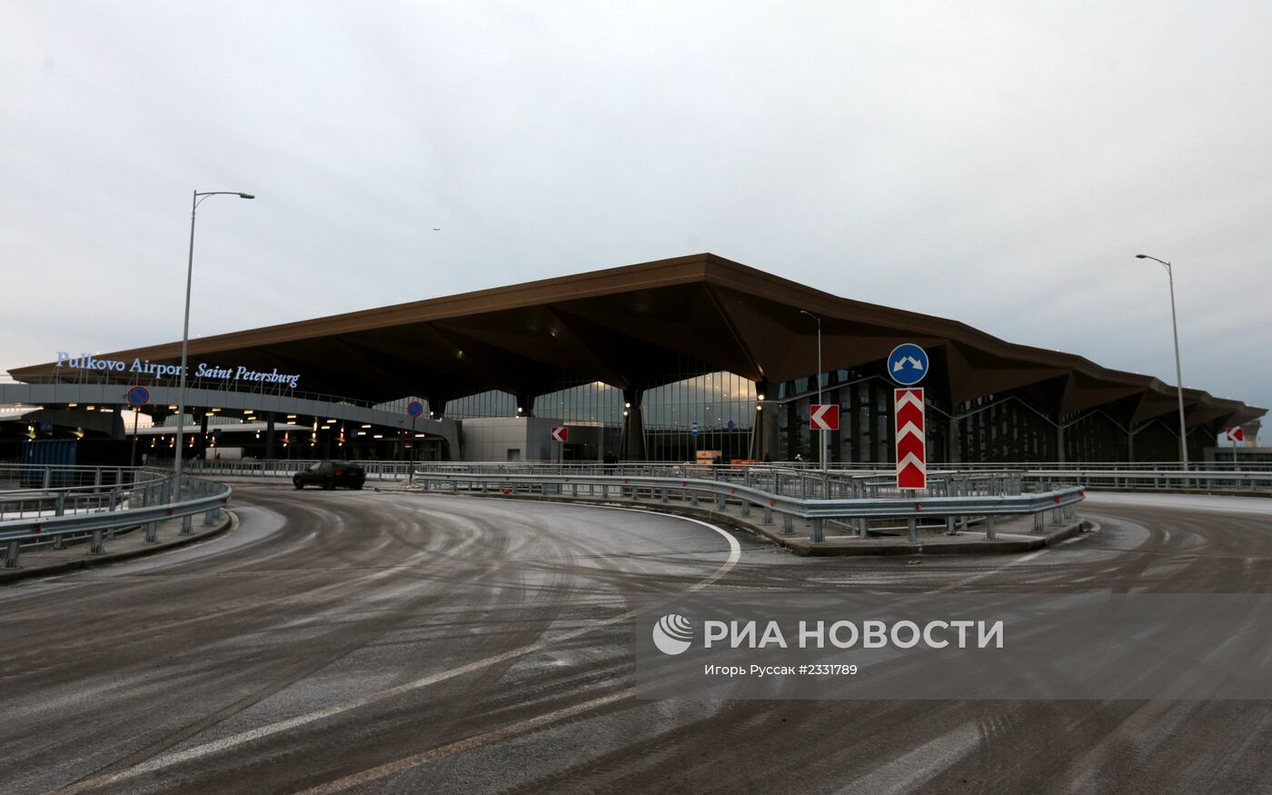 Открытие нового терминала аэропорта "Пулково"