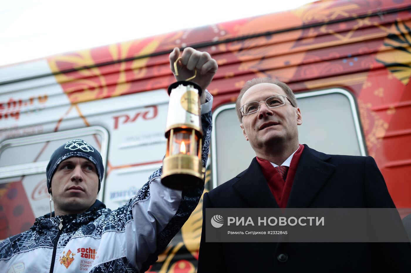 Эстафета Олимпийского огня. Новосибирск. День 1