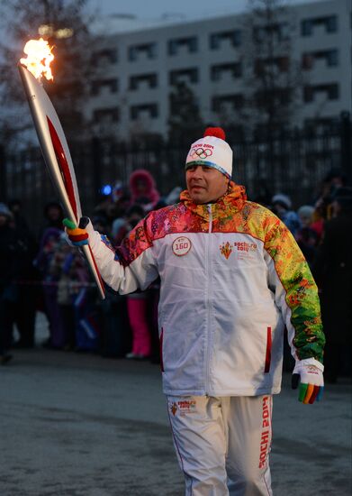 Эстафета Олимпийского огня. Новосибирск. День 1