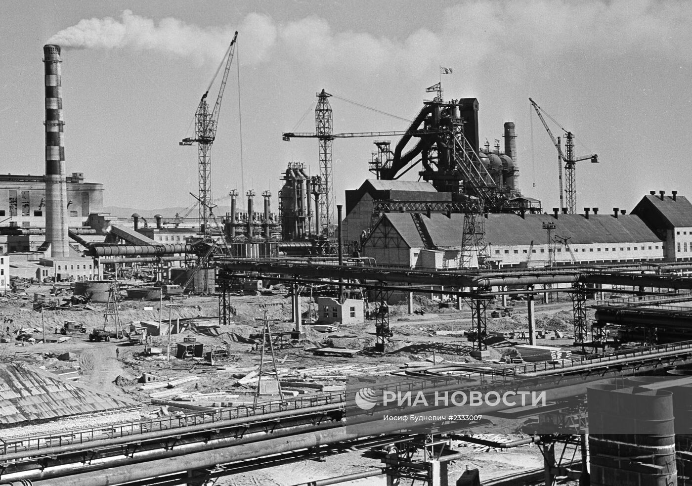 Карагандинский металлургический завод в Темиртау
