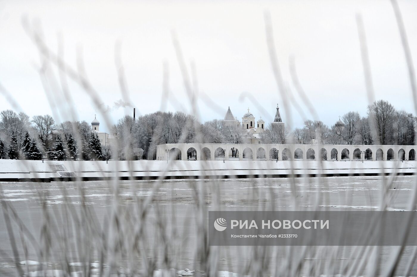 Зима в Великом Новгороде