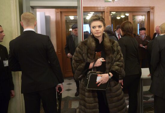 Заседание палат Федерального Собрания и Совета законодателей РФ