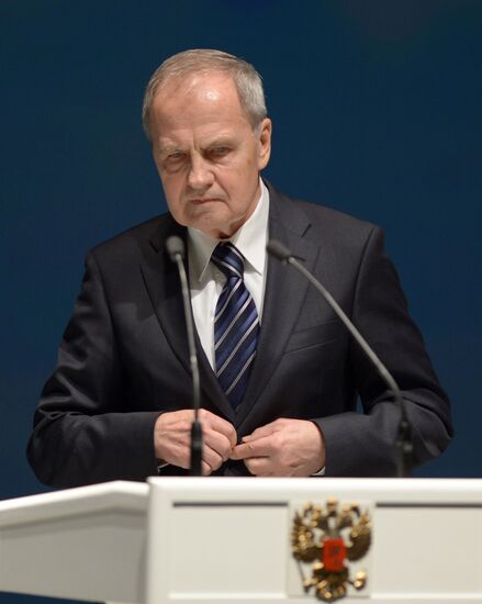 Заседание палат Федерального Собрания и Совета законодателей РФ