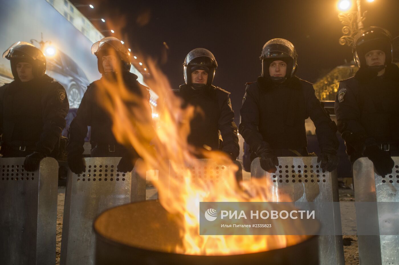 Акция сторонников евроинтеграции на площади Независимости в Киеве