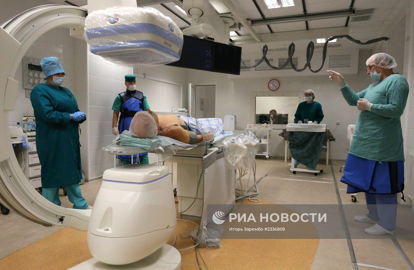 Проведение операции в госпитале Балтийского флота в Калининграде