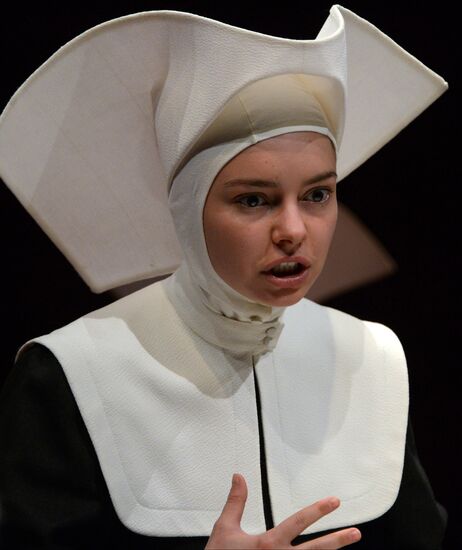 Прогон спектакля "Кант" в театре им. Маяковского