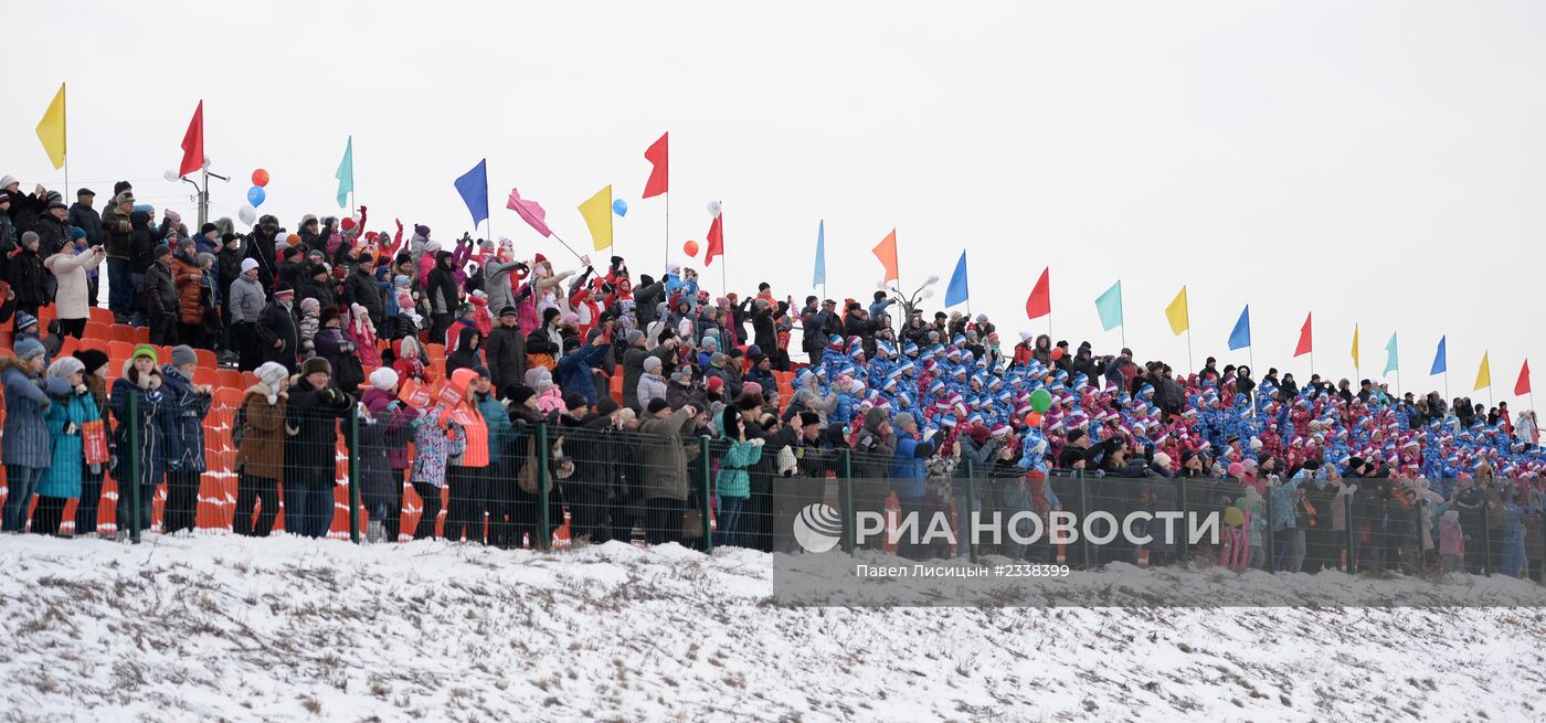 Эстафета Олимпийского огня. Каменск-Уральский